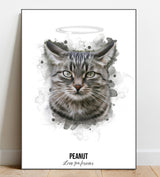 Watercolour Cat Portraits