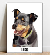 Modern Style Portrait