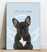 Remember them with a Pop Art pet keepsake