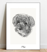 Portrait Sketch of your pet