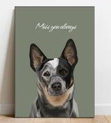 Remember them with a Pop Art pet keepsake
