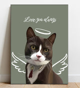 Remember them with a Pop Art pet keepsake