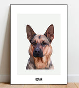 Modern Style Portrait