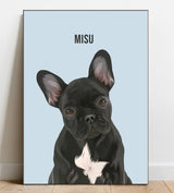 Remember them with a Pop Art pet keepsake