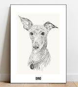 Portrait Sketch of your pet