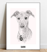 Portrait Sketch of your pet