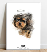 Watercolour Pet Keepsake