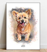 Watercolour Pet Illustration