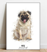 Watercolour Pet Keepsake