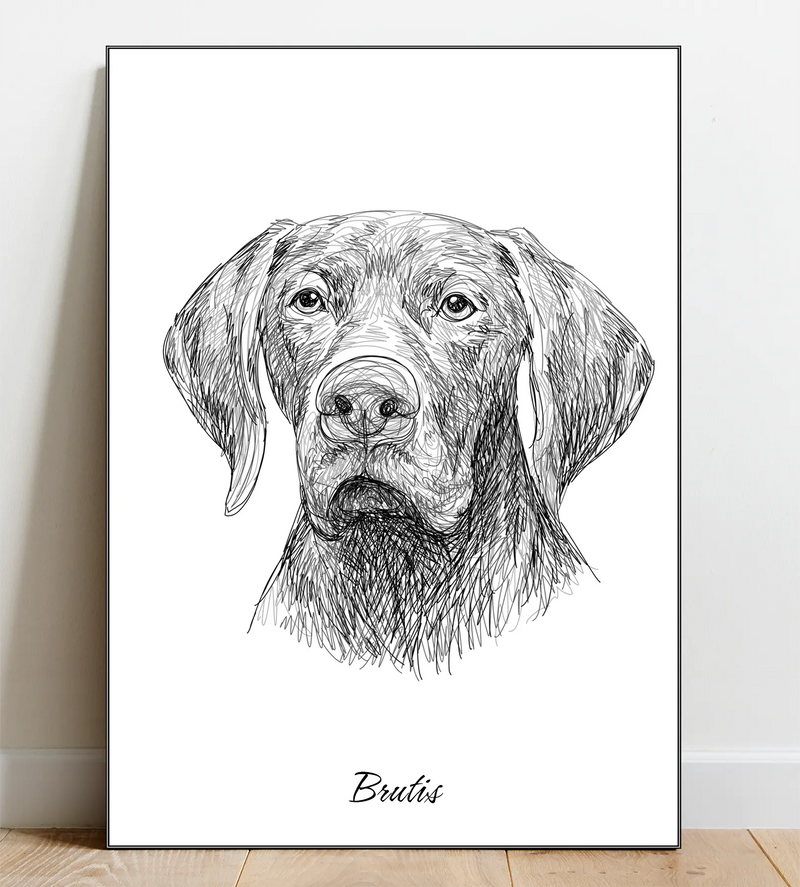 Portrait Sketch of your pet
