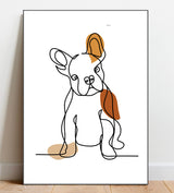 abstract pet portrait misu