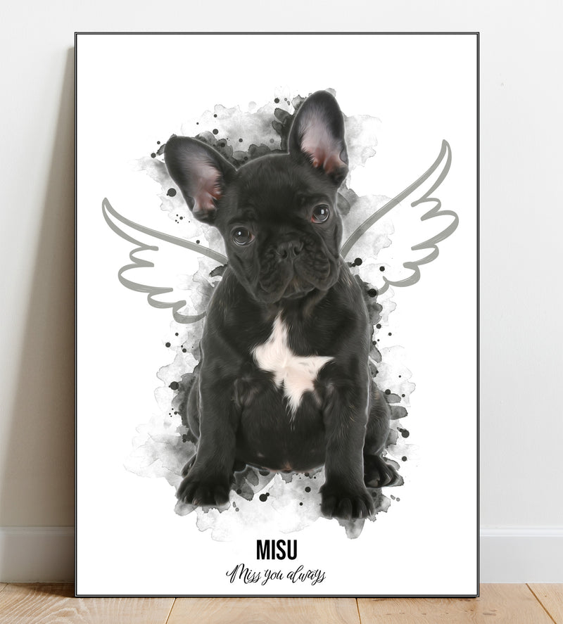 Watercolour Pet Keepsake