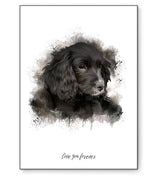 Watercolour Pet Keepsake